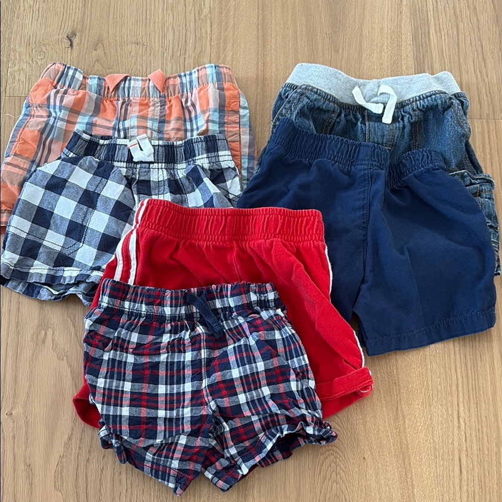 Kids Colorful Shorts Set